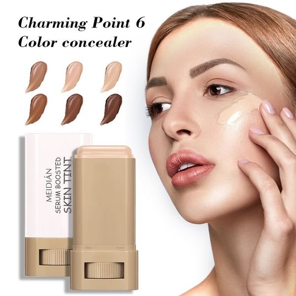 Wholesale Custom Cosmetics Foundation 6 Color Matte Cream Full Coverage Concealer High Quality Face Makeup Concealer Palette