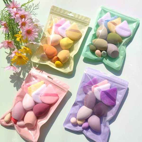 Factory Portable Latex Free Beauty Egg Natural Foundation Loose Powder Blender Puff Private Label Super Soft Makeup Sponge