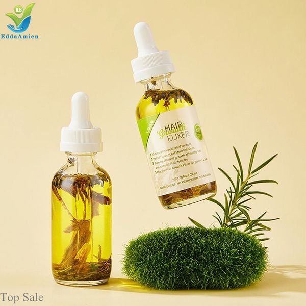 Private Label Rosemary Oil Customize Label Anti Hair Loss Repairing Nourishing Hair Growth Serum Hair Oil