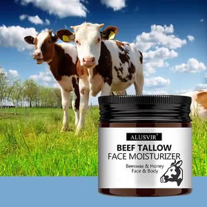 Private Label Grass Fed Beauty Skin Care Products Beef Tallow and Honey Moisturizing Skincare Face Body Moisturizer Cream Balm