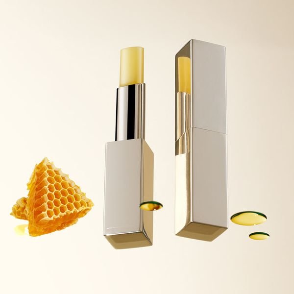 Custom Organic Vegan Nourishing Lip Chapstick Plumper Moisturizing Lip Balm Honey Lipstick Private Label